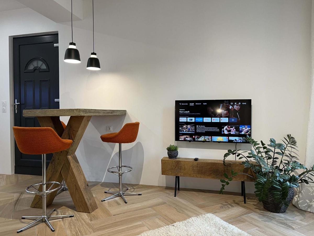 Bel appartement au centre du vieux Joigny Extérieur photo