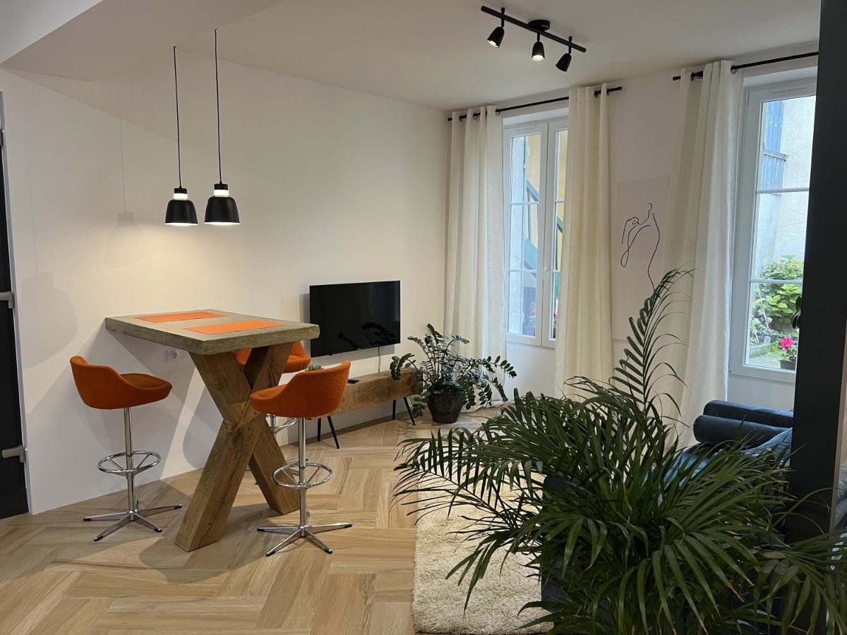 Bel appartement au centre du vieux Joigny Extérieur photo